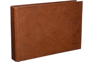 dohe 9566 – segregator ze skórzaną podszewką, pierścienie 2 25 mm, kwartał krajobraz