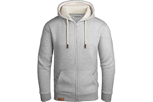 Grin&Bear Męska kurtka z kapturem | bluza z kapturem z polarową stroną wewnętrzną | GEC490