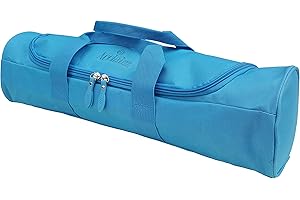 Acclaim Aberdeen Tube Style 4 Bowls Twin Handle Mini Nylon Level Green Lawn Flat Short Mat Indoor & Outdoor Locker Bowling Bag