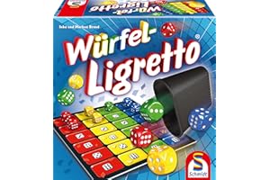 Schmidt Spiele 49611 Würfel Ligretto, Würfelspiel