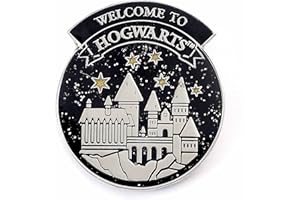 Oficjalna przypinka Harry Potter Welcome To Hogwart's od The Carat Shop, Metal