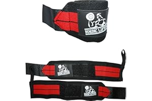 ‎NORDIC LIFTING Handgelenkbandage für Kraftsport/Crosstraining/Bodybuilding/Powerlifting Wrist Wraps - für Frauen & Männer - Premium Weightlifting Equipment für optimale Stärkung und Unterstützung der Hände