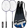 Browning Oxylite Nano Ti 90 Badminton Rackets x 2 + Protective Cover & 6 Shuttles