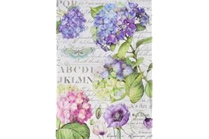 Stamperia Dragonfly Papier de Riz découpage A4 emballé hortensias et Libellule, Multicolore, 29,7 x 21