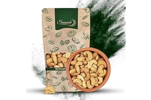 ‎SUNNAH SHOP Sunnah Shop® Knackige Cashewkerne 1kg Geröstet und Gesalzen | Dein Nüsse Snacks für zwischendurch | Knusprige Cashews, gesalzen und unvergleichlich lecker!