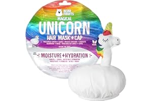 ‎BEAR FRUITS Bear Fruits Magische Feuchtigkeits-Haarmaske 20 ml + Unicorn-Haube