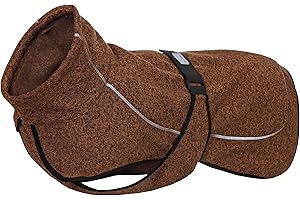 Rukka Pets Comfy Knit Jacke für Hunde Dunkel Braun 65