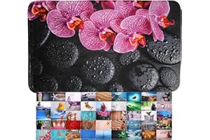 Sanilo Badteppich, viele schöne Badematten zur Auswahl, Badvorleger sehr weich und rutschfest, waschbar und schnelltrocknend (70 x 110 cm, Madeira)