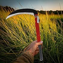 Falcetto Da Giardino Con Lama Seghettata 40 Cm - Manico In Legno - Foto 11