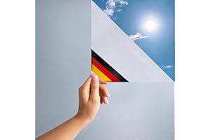 MARAPON® Pellicola per finestra opaca dall'esterno [0,90 x 4 m] con eBook e istruzioni video (lingua italiana non garantita) – Pellicola adesiva per finestre – pellicola protettiva in vetro