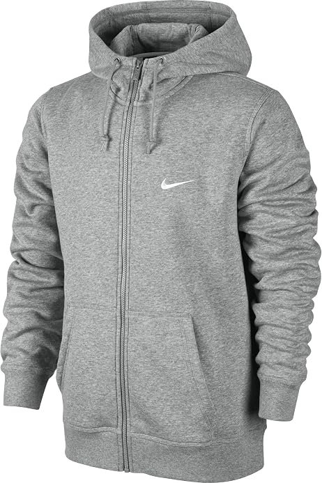 Nike Mens Club Swoosh Full Zip Hoodie (Small) : Amazon.co.uk: Fashion