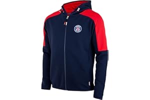 Paris Saint-Germain Veste Sweat zippé à Capuche PSG - Collection Officielle Taille Enfant