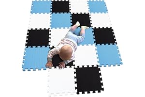 MQIAOHAM® 18 pezzi bambini giochi in schiuma per bambini tappetino ad incastro gioca a tappetini puzzle tappeto in schiuma G301018-101104107