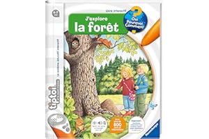 Ravensburger - tiptoi® - Livre interactif - Je découvre la forêt - Jeu éducatif électronique, sans écran - A partir de 4 ans - version française - 13099005