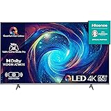 Hisense 65" QLED 4K 2023 65E77KQ PRO, Smart TV VIDAA U7, Dolby Vision IQ, HDR 10+ Adaptive, 144Hz Game Mode PRO, Alexa Built-