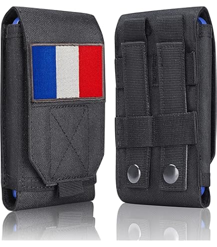 Ncheli Pochette De Ceinture Pour Téléphone Portable à Double épaisseur Grande Capacité Pochette