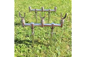 LIDSTERS FISHING SUPPLIES Neuf Goal Post de barres de Buzz – 20–35 cm 4 x berge + 3 U repose de pêche à la carpe