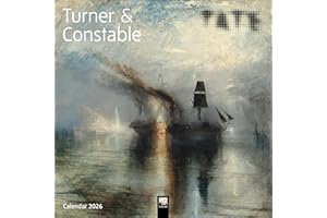 Tate: Turner & Constable Wall Calendar 2026 (Art Calendar): Original Flame Tree Publishing-Kalender [Kalender]