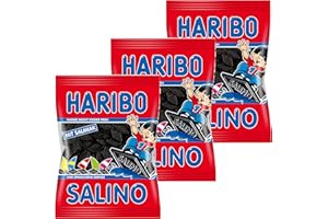 Haribo Salino, 3er Pack, Lakritz, Süßigkeit, Nascherei, Im Beutel, Tüte, 200 g
