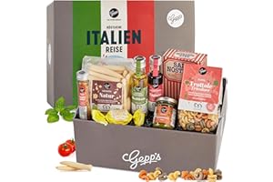 ‎GEPP'S Gepp’s Feinkost Bella Italia Geschenkbox I Geschenkkorb für Männer und Frauen I Feinste italienische Spezialitäten, hergestellt nach eigener Rezeptur I Geschenk für genussvolle – Weihnachts-Geschenk