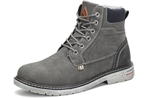 Mishansha Herren Winterschuhe Warme Gefüttert Damen Winterstiefel Wasserabweisend Wanderschuhe Boots