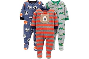 Simple Joys by Carter's Baby-Jungen Kleinkindschläfer (3er Pack)