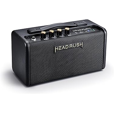 Foxgear JEENIE Pedale Simulatore Amplificatore - 5 Preset, Controlli EQ, Ingresso AUX, Uscita Cuffie