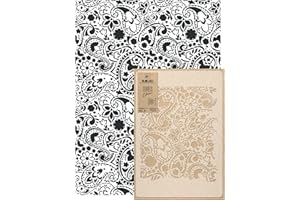 ‎NAKLEO NAKLEO Wandschablone Groß Muster, Malschablone 59x95cm Blumen Paisley Türkisch Orientalisch Wiederverwendbare Kunststoff, Geometrische Tapete Wandgestaltung, DIY Craft, Holz Möbel Boden Stoff