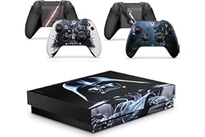 giZmoZ n gadgetZ GNG Skin Adhesivo de Vinilo de Darth Vader de para la Consola Xbox One X + Set de 2 Skins para los Controladores
