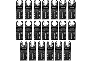 ANTLER BLADES QAB35WB - Lame per sega a forma di corna da 35 mm, adatte a Dewalt Stanley ecc. Accessori per utensili oscillanti e multiutensili, confezione da 20