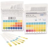 Yerli pH Test Kağıtları / Test Kağıdı / pH Metre / pH 0-14 &ouml;l&ccedil;er Kutu i&ccedil;erisinde 100 Adet &ouml;l&ccedil;&uuml;m &ccedil;ubuğu