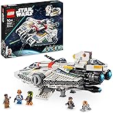 LEGO Star Wars Ghost e Phantom II, Set con 2 Veicoli di Ahsoka, Astronavi Giocattolo da Costruire in Mattoncini con 5 Persona