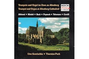 Trumpet and organ in the cathedral of Altenberg