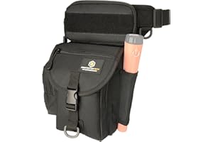 ProtectorTech Bolsa de Excavadora - Detección de Metales Busca -Impermeable Portatil Talle Bolso con Funda para Propointer - Accesorios para Detectores de Metales