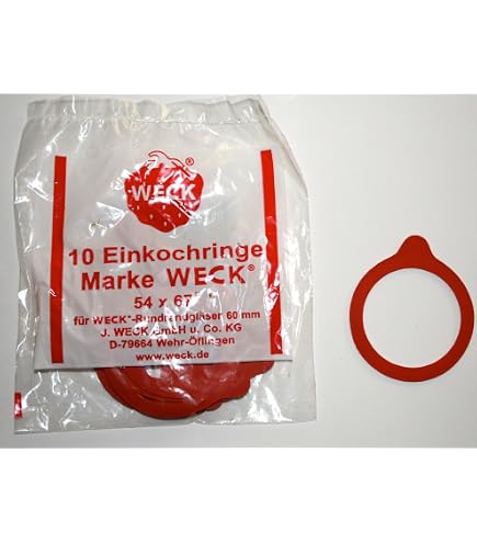 Weck Coperchi Per Vasetti Per Conserve – Diametro 60 Mm – 36 Pezzi – Adatti Per Vasetti 80/140/160/220 Ml