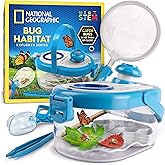 NATIONAL GEOGRAPHIC Bug Catcher Kit for Kids - Kids Bug Habitat with Magnified Viewer, Bug Catcher, Tweezers & Learning Guide