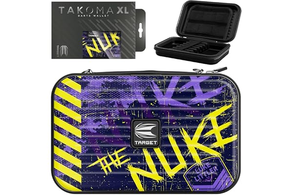 Target Darts Luke Littler Porte-fléchettes XL Takoma - Étui à Fléchettes Luke Littler, Support à Fléchettes, Porte-Fléchettes XL, Étuis de Rangement pour Jeux de Fléchettes, Étui à Fléchettes