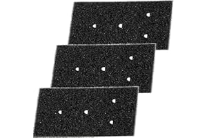 LEUUD 3 Pezzi Filtro Asciugatrice per Whirlpool, Filtri Asciugatrice per Bauknecht Privileg Whirlpool HX 481010716911 e HX HMMR10440, Filtro in Spugna per Asciugatrice Pompa di Calore, 230 x 115 x 14 mm