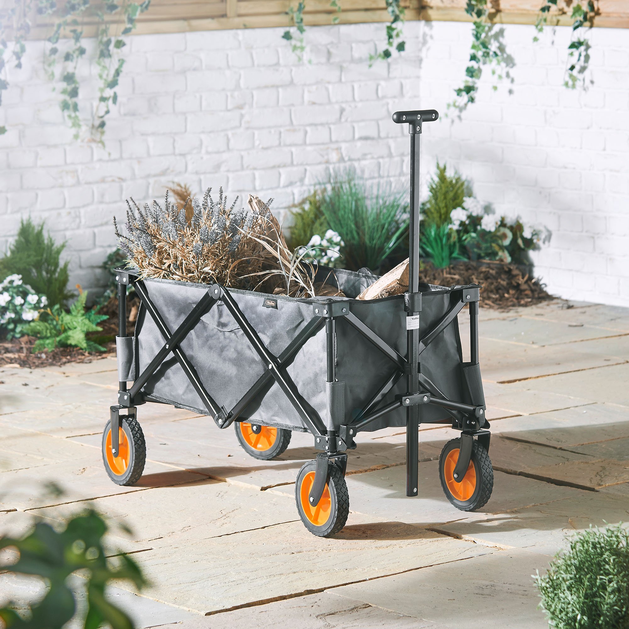 collapsible festival trolley