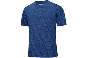 MAGCOMSEN Men's T-Shirts Shorts Sleeve Quick Dry Running Tops Lightweight Gym T-Shirts Summer Hiking Shirt for Men