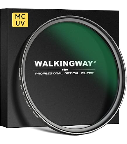 K&F Concept Nano-X MCUV Lens Filter – 58/67/77/82mm – Ultra Slim, Nano Coated, Circular UV Filter For Camera & Camcorder