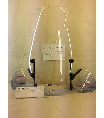 Parabrezza Media Protezione Per Kymco People 125i - 300i - 200i Con - Foto 14