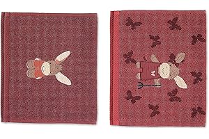 Sterntaler DP Emmily - Asciugamano per bambini, colore: rosso scuro (885), misura *