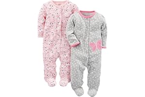 Simple Joys by Carter's Pijamas para bebés y niños pequeños (Pack de 2)