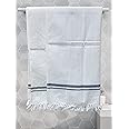 Athom Living Eco Saviour Premium Cotton Bath Towel Pearl White- Pack of 2