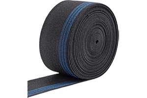 IPEA Elastischer Gurt für Sofas, Stühle, Sessel – 10 Meter lang – 70 mm breit – 3-reihig für Polstermöbel, Sitze, Rückenlehnen – Elastizität 70%