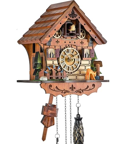 Kuckulino Pendulette en miniature de la Forêt Noire avec mouve.. TU 3006 PQ neuf