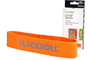 BLACKROLL® Loop Band (32 cm) | Bande de résistance pour Exercices Fitness et Entrainement | Textile élastique agréable sur la Peau | Maison, Salle de Sport, Bureau, Parc | Fabriqué en Allemagne
