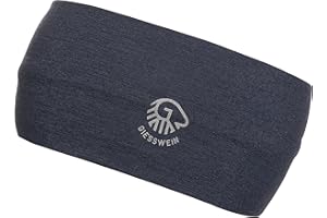 GIESSWEIN Stirnband Brentenjoch - Merino Jersey Headband, Damen & Herren Ohrenwärmer aus 100% Merinowolle, Leichtes Sport Stirnband, helmkompatibel