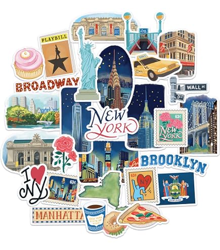 Beistle 2 Striscioni Per Festa A Tema New York - Decorazione Con Gagliardetti Di Carta, Multicolore